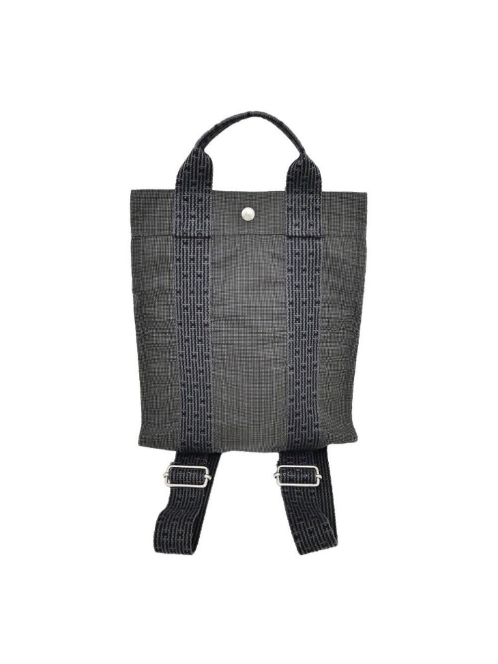 Hermes Her Line a Dos PM Gray Backpack Silver